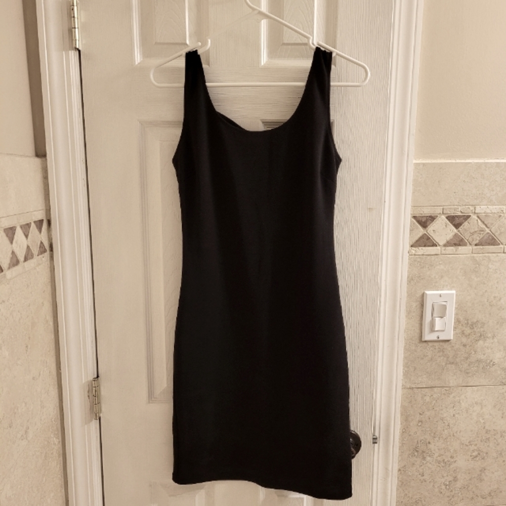 AQUA | Black bodycon dress - size L